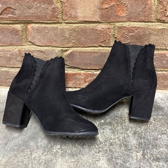 Nature Breeze Black Bootie Size 7 - Picture 4 of 8